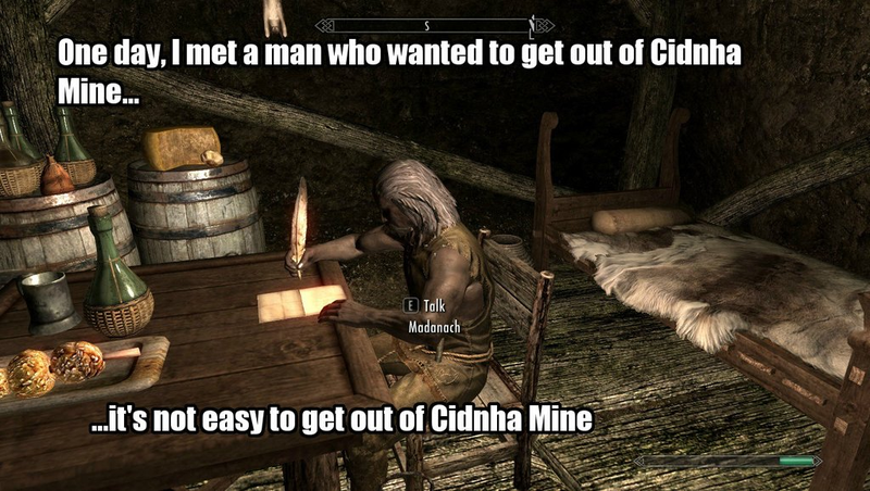 Illustration for article titled Okay, Maybe The High King of Skyrim Can Be A Nice Guy. Sorta.